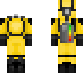 Hazmat Suit Base | Minecraft Skin