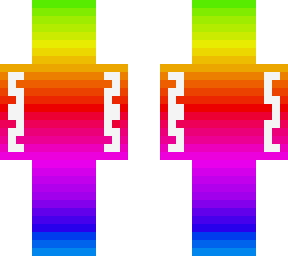 itsjustjustin half compleated rainbow glow