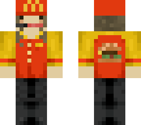 mcdonalds worker | Minecraft Skins