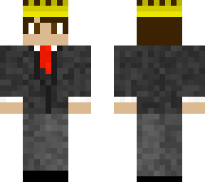 me with suit and crown