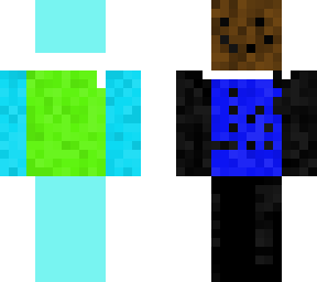 minecraft cool brown skin