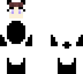 new minecraft character in her panda pj's (read desc for more info)