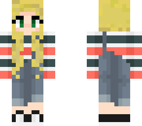 overall girl no bangs