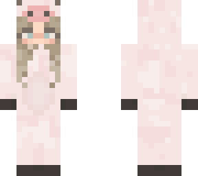 pig onesie (edited version of my cow onesie for a friend)