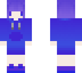 purple blue gril