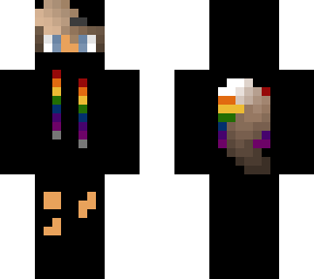 rainbow wolf