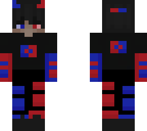 red and blue boi