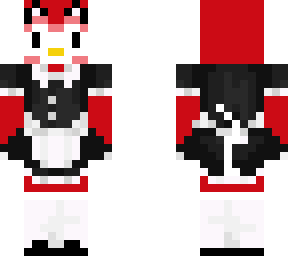 red penguin maid