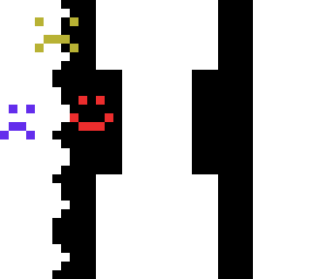 sad black and white man