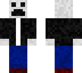 skeleton with a business suit