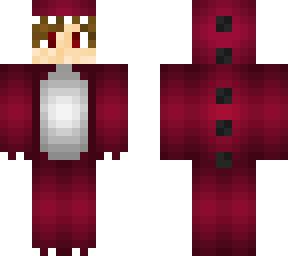 skin de chico con pijama