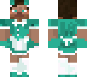 steve maid in teal