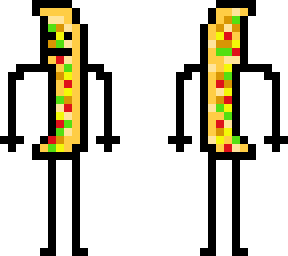 taco stick figure