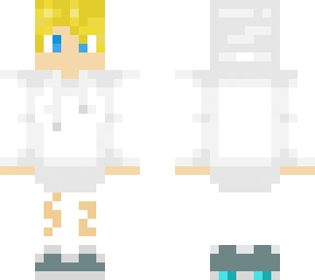 white hooded