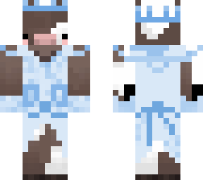 winter ball cow
