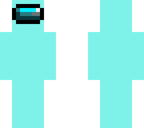 among us cyan