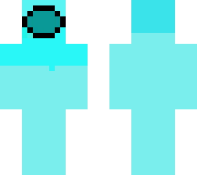 among us skin-cyan (new)