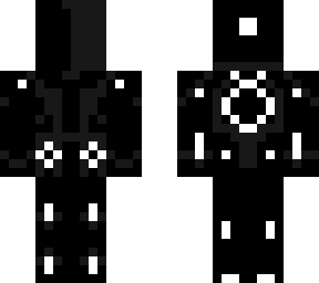 black tron suit