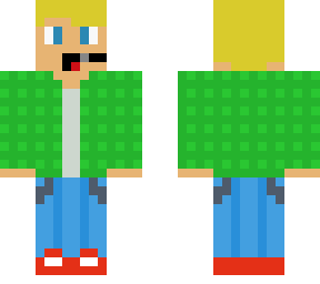 blond gamer boy