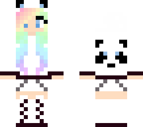 blue panda