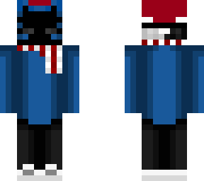 christmas blue masked boi
