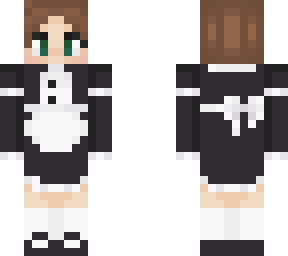 cute maid skin
