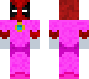 deadpool wearing a dress