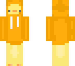 duck in a hoodie