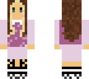 e girl with fishnet tights | Minecraft Skin