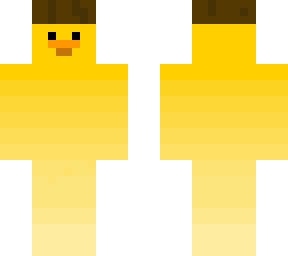 fading duck with a coconut as a hat ._.