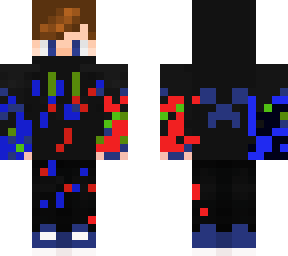 gaming boy but with green and red and blue effect