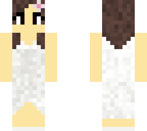 girl in white dress