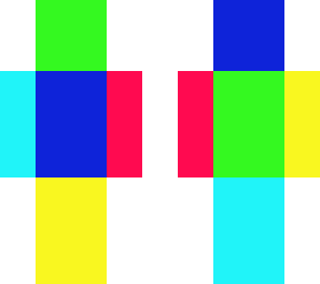 glitchy man