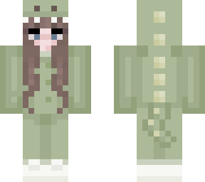 green dino onesie w/ blue eyes (classic)