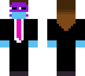 hombre morado mujer