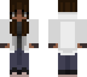 inverted shirt (white hoodie)