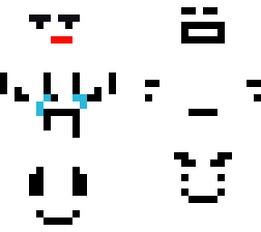 man with many faces