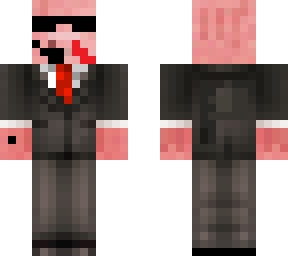minecraft goon with a nosebleed | Minecraft Skin