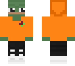 orange pepe man
