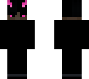 pink devil horns