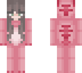 pink stitch onesie