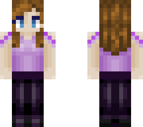 purple and black