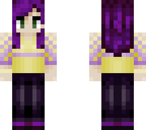 purple and yellow