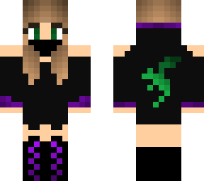 purple girl no mask