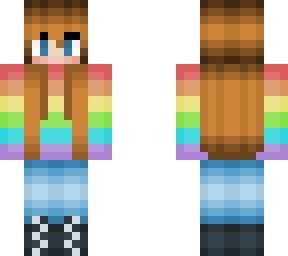 rainbow girl :)