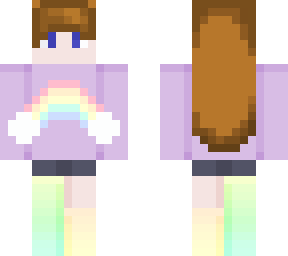 rainbow girl