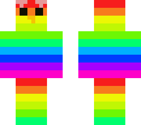 rainbow owl with ears