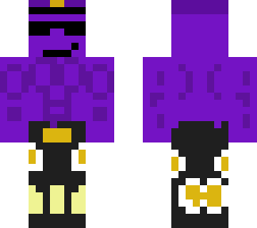 random purple guy skin