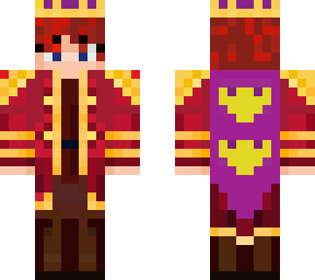 red haired royalty: template from: aaaaaei