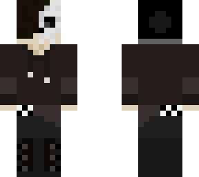 skull mask with beanie